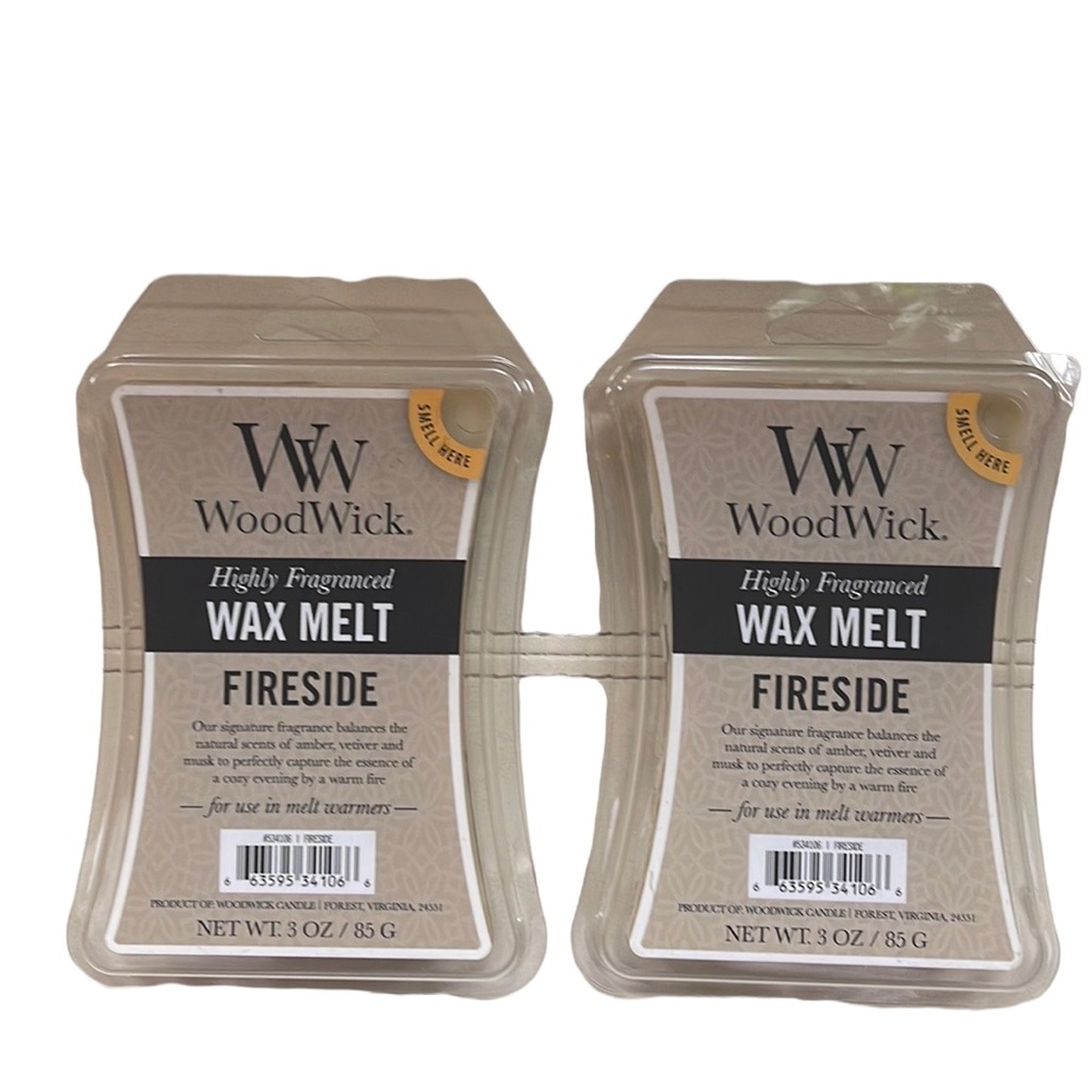 woodwick fireside wax melt